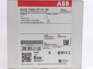 ABB 1SDA074661R1 XT1N 125 TMF 100-1000 4p F F UL/CSA
