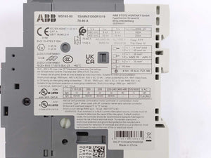 ABB 1SAM451000R1019 Manuel Motor Starter MS165-80