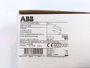 ABB 2CMA100245R1000 Electricity Meter