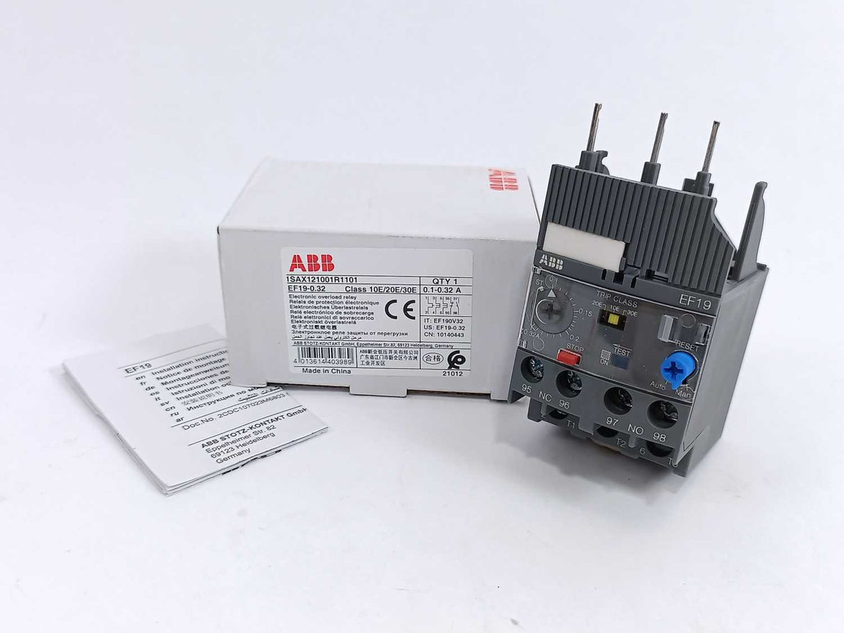 ABB 1SAX121001R1101 Electronic Overload Relay