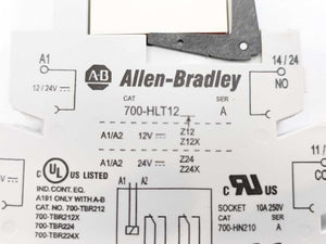 AB 700-HLT12Z24 700-HL Series Slim Line Relay