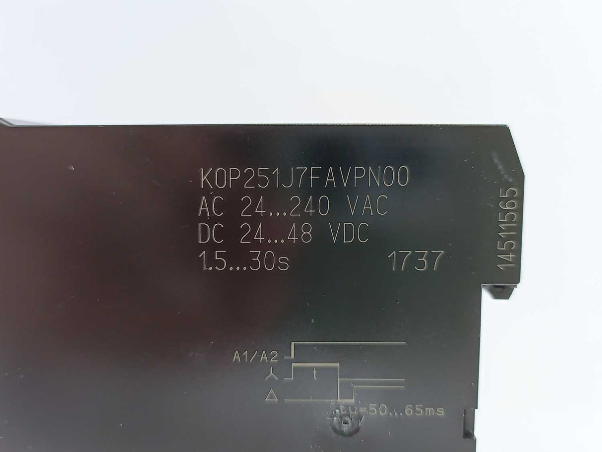 SBC K0P251JFAVPN00 Electronic Timer 24-240VAC 24-48VDC 1.5-30s