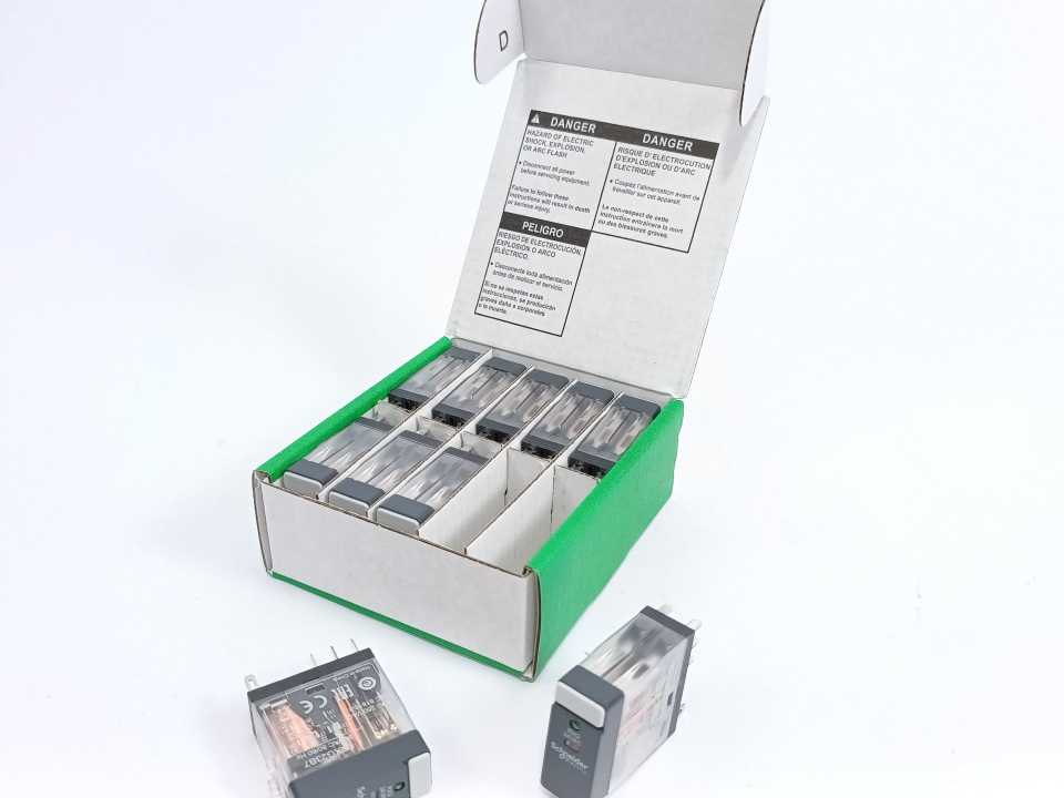 Schneider Electric RXG23B7 Zelio Relay Batch 10 Pcs.