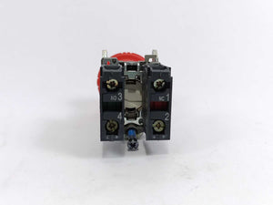 Schneider Electric XB4BS8445 Push Button Emergency Stop, Latching Turn Release