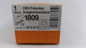 Obo Bettermann 5015073 Equipotential Bonding Rail with Plastic Base Plate