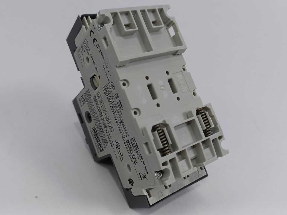 ABB 1SAM340010R1008 MS132-KT Circuit Breaker for Transformer Protection 4.0A