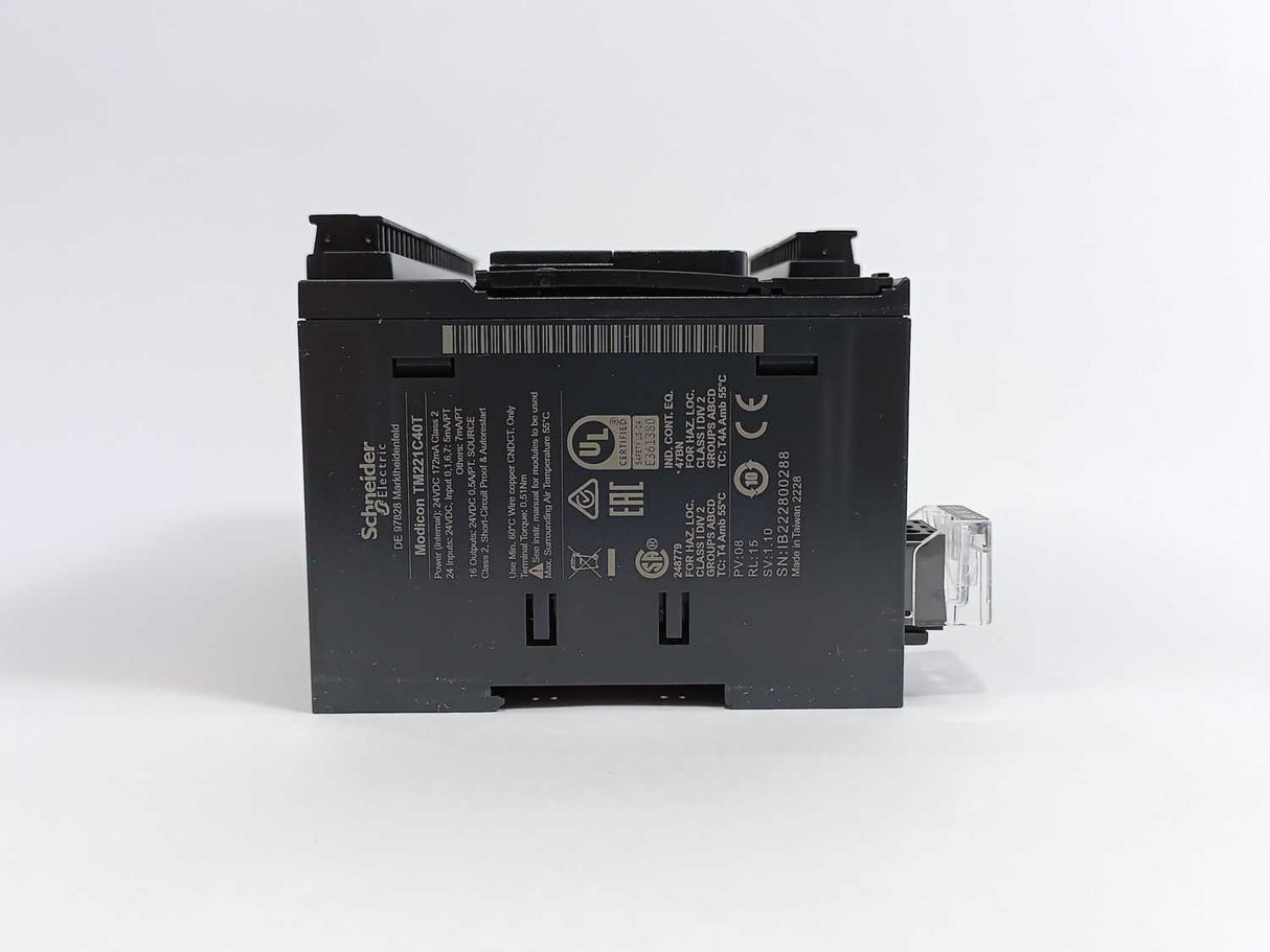 Schneider Electric TM221C40T Modicon M221 Logic Controller M221-40IO