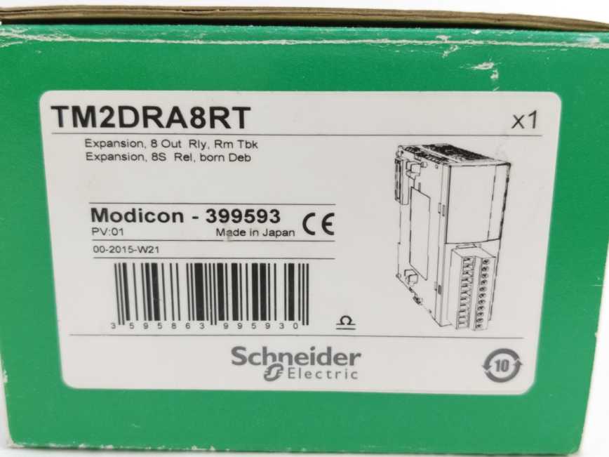 Schneider Electric TM2DRA8RT I/O Expansion Module 8 Output