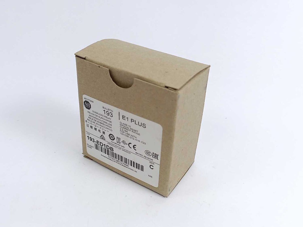 AB 193-ED1DB Ser. C IEC Overload Relay 3.2-16A