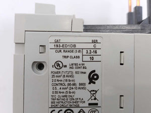AB 193-ED1DB Ser. C IEC Overload Relay 3.2-16A