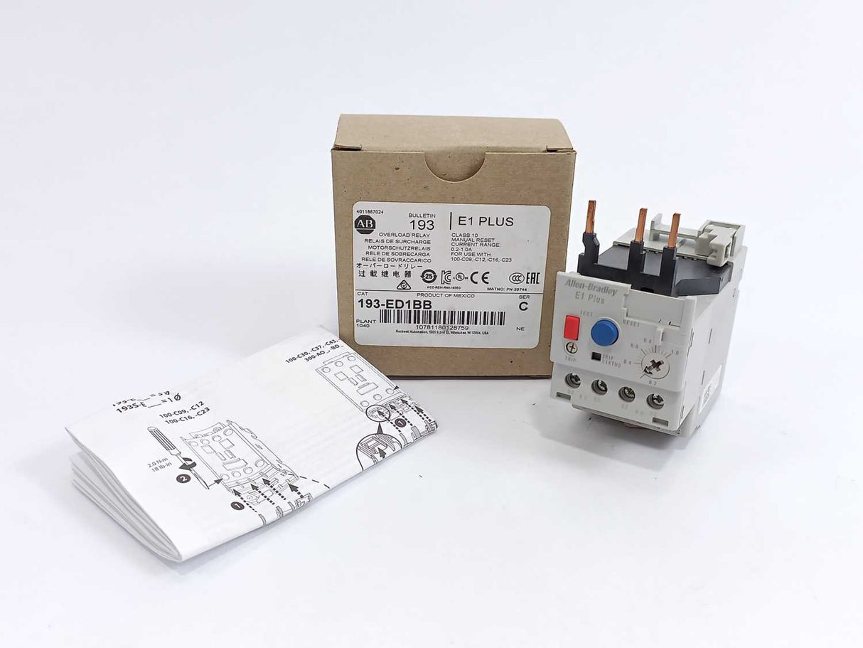 AB 193-ED1BB Ser. C Overload Relay