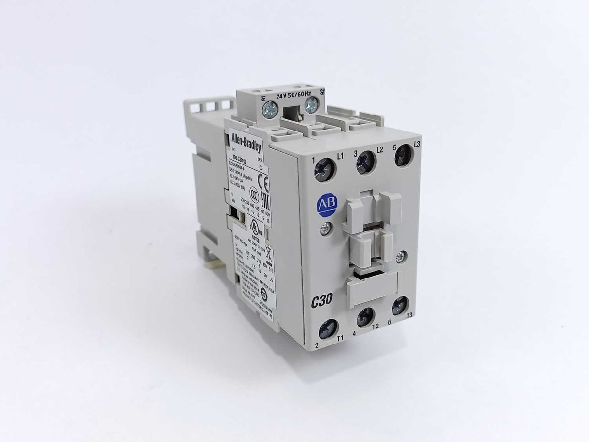 AB 100-C30KJ00 Ser. C Contactor 3NO 30A 15kW 24V