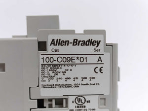 AB 100-C09EJ01 Ser. A A58 IEC 9 A Contactor