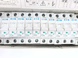 Eaton PLS6-C1 xPole Miniature Circuit Breaker PLS6-C1 1-Pole Batch 12 Pcs.