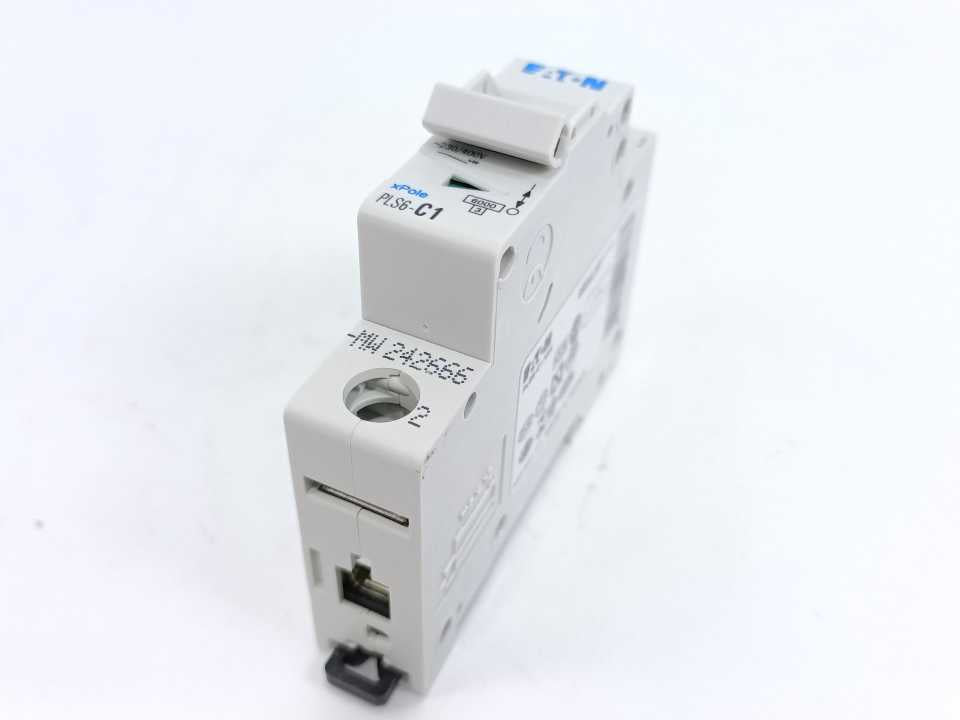 Eaton 242666 Miniature Circuit Breaker PLS6-C1-MW Batch 10pcs.