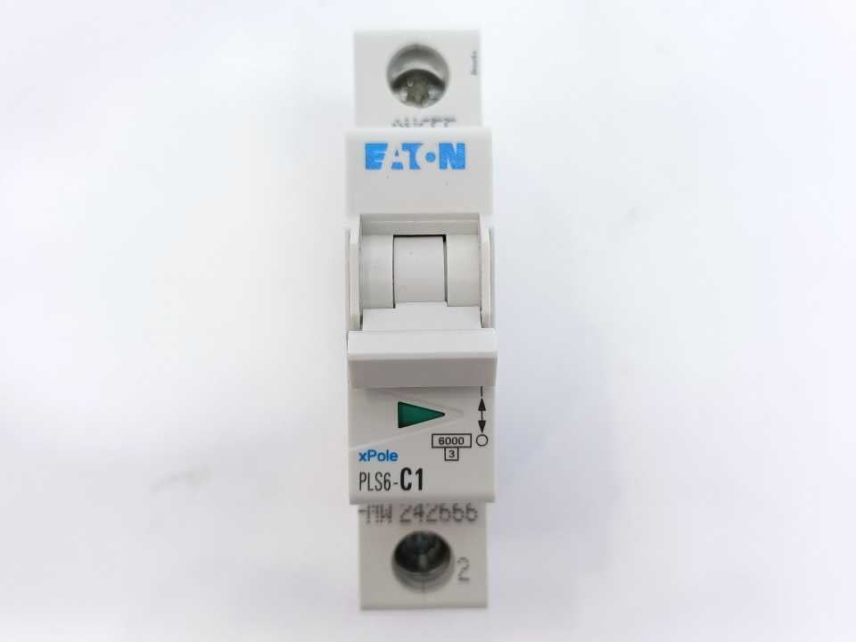 Eaton 242666 Miniature Circuit Breaker PLS6-C1-MW Batch 10pcs.