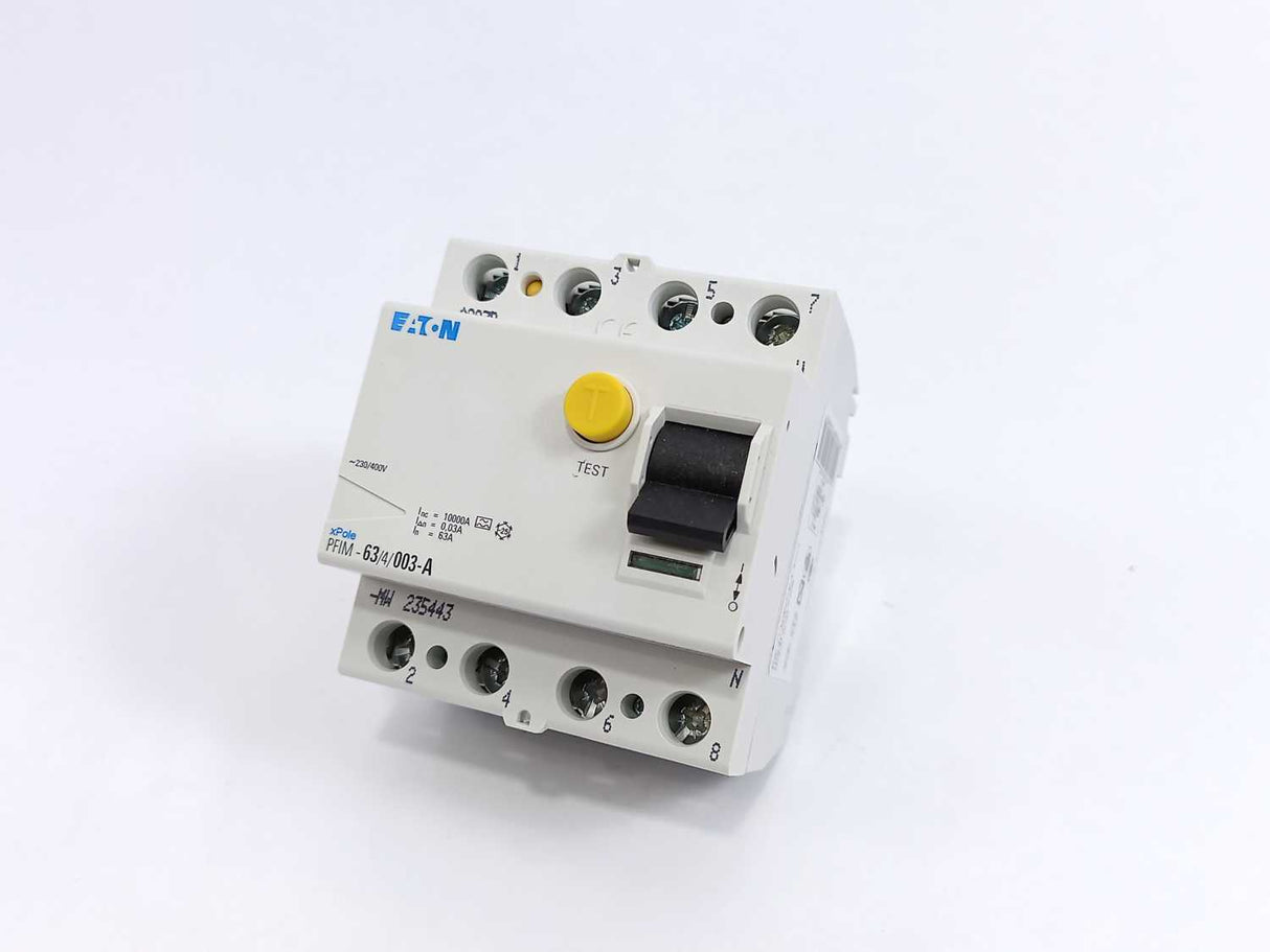 Eaton 235443 Residual Current Circuit Breaker PFIM-63/4/003-A-MW