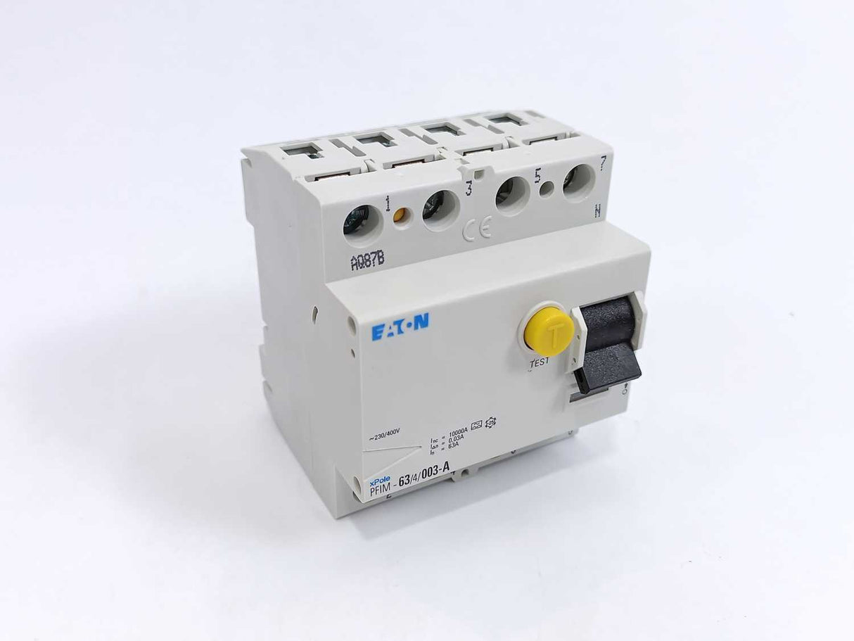 Eaton 235443 Residual Current Circuit Breaker PFIM-63/4/003-A-MW