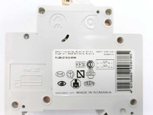 Eaton PLS6-C13/2 xPole Miniature Circuit Breaker PLS6-C13/2 2-Pole 13A