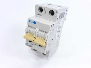 Eaton PLS6-C13/2 xPole Miniature Circuit Breaker PLS6-C13/2 2-Pole 13A