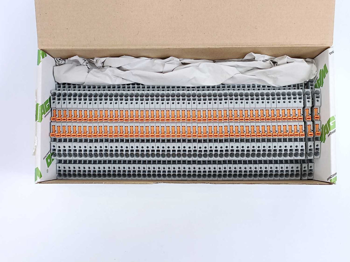 Wago 2002-2951 Double-Deck, Double-Disconnect TB Batch 50 Pcs.