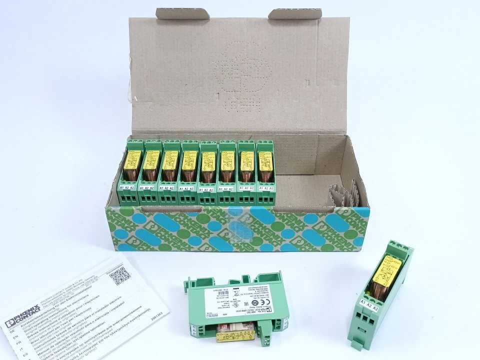 Phoenix Contact 2981363 PSR-SCF- 24UC/URM/2X21 Coupling Relay Batch 10 pcs.