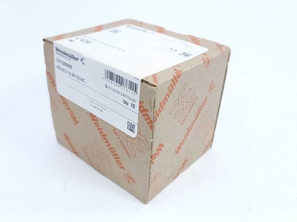 Weidmüller 1011300000 WSI 6/LD 10-36V DC/AC Batch 10 Pcs.