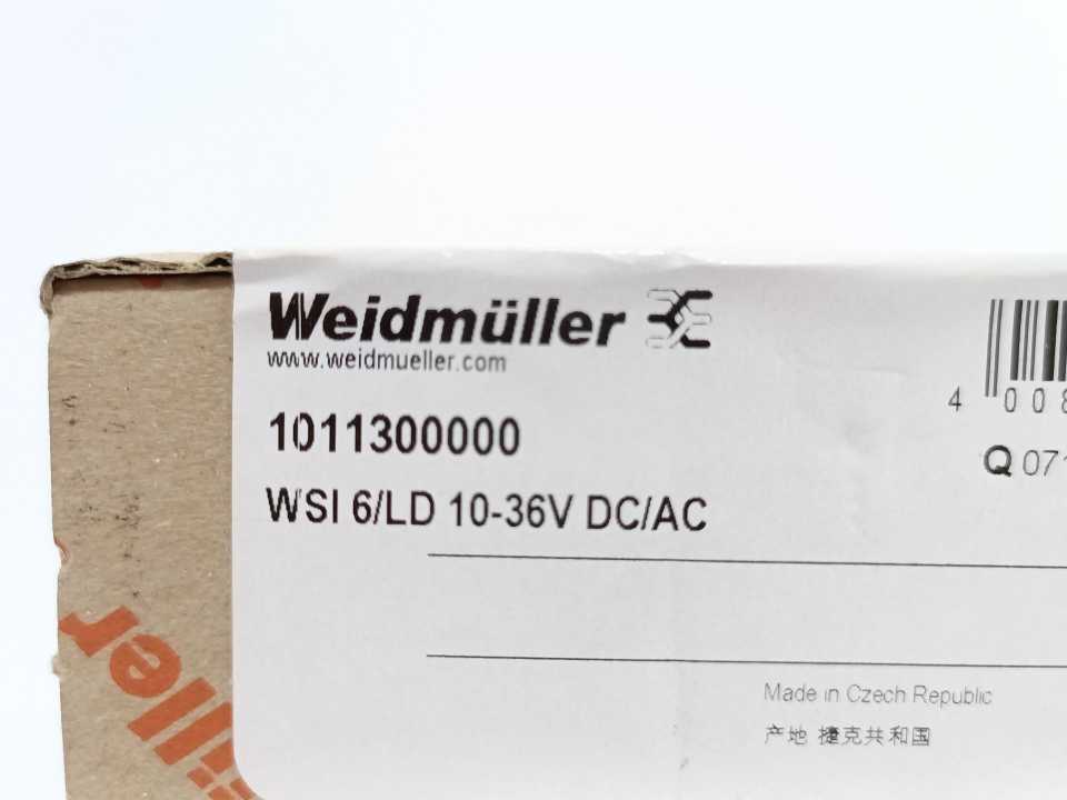 Weidmüller 1011300000 WSI 6/LD 10-36V DC/AC Batch 10 Pcs.