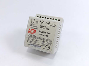 Mean Well MW DR-4512 Power Supply: Switching; for DIN Rail