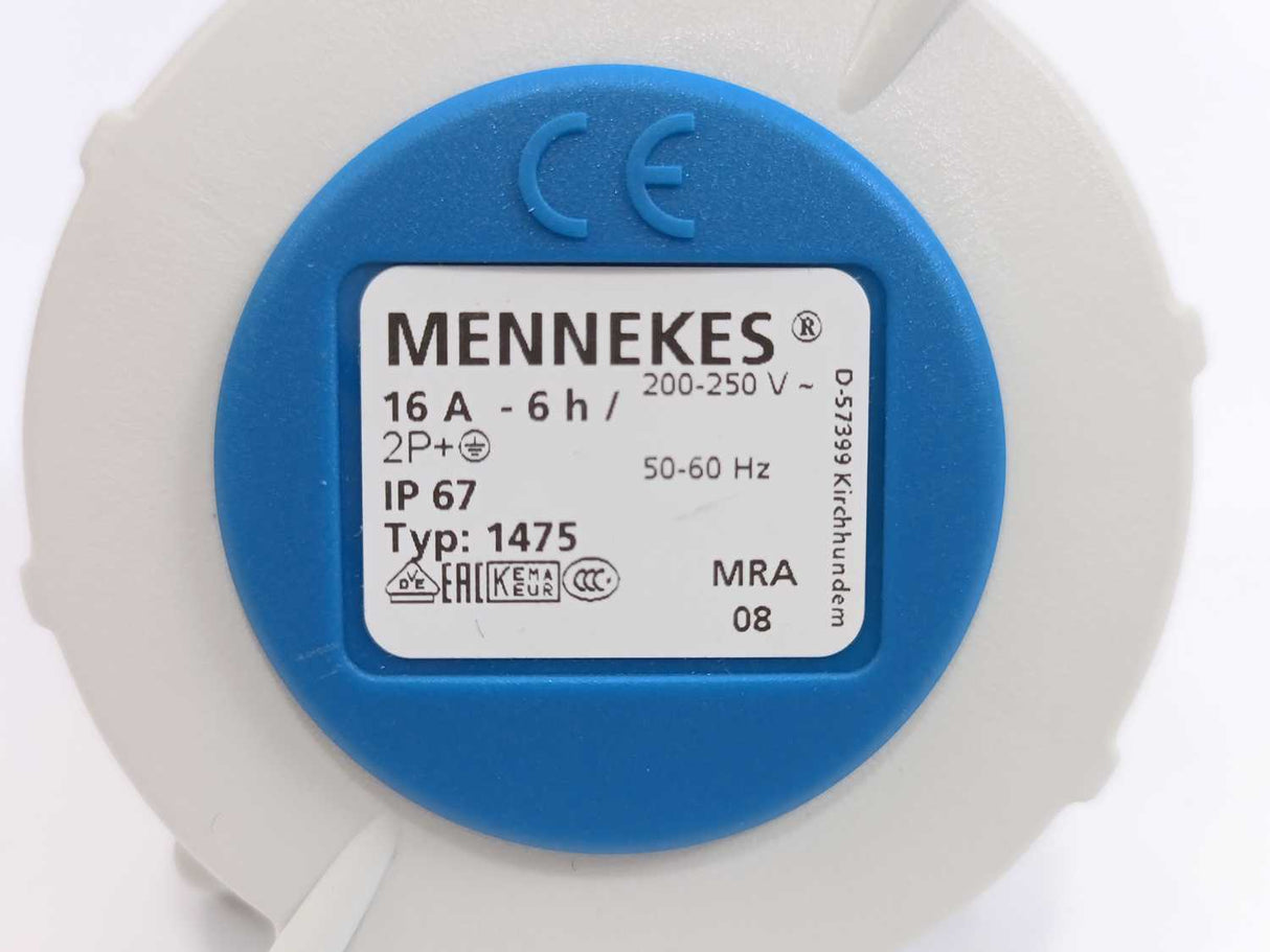 Mennekes 1475 Industrial Power Connector
