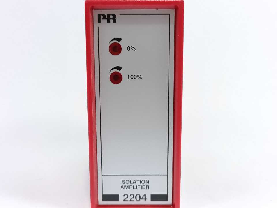 PR Electronics 2204 Isolation Amplifier 2204