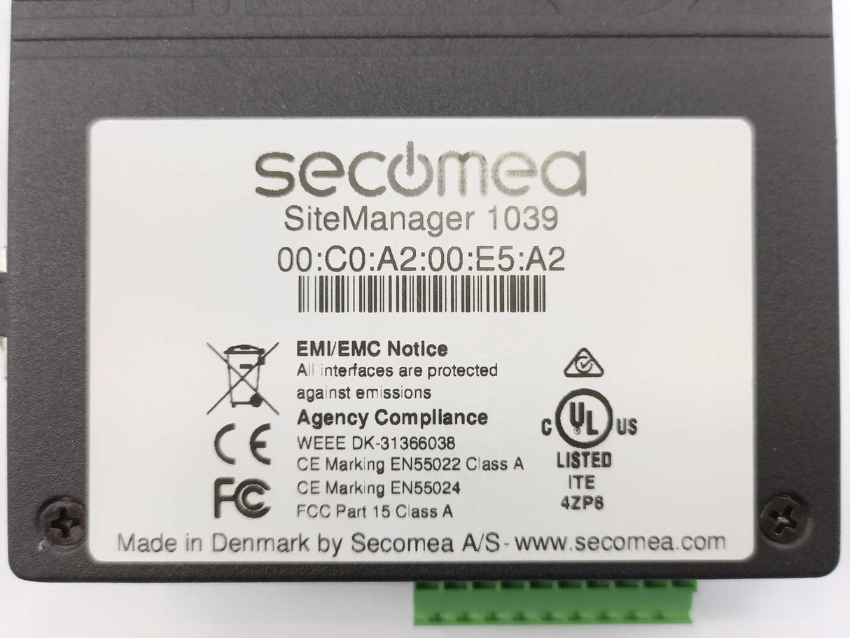 Secomea Sitemanager 1039 Remote Management Device