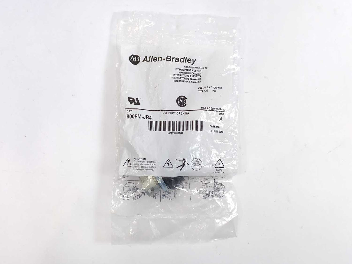 AB 800FM-JR4 Ser. A Toggle Switch 4 POS