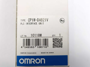 OMRON CP1W-DAB21V PLC Interface Unit