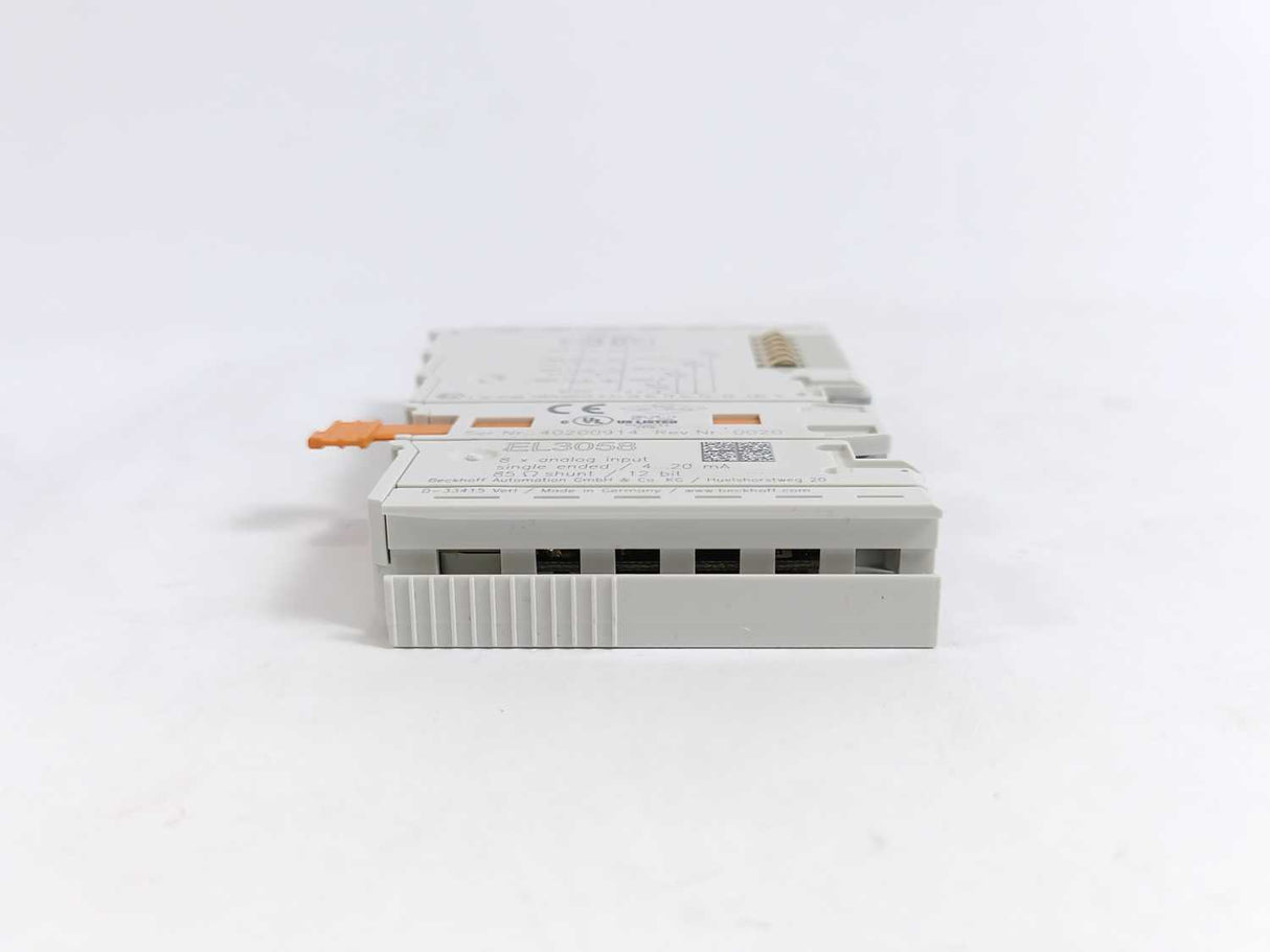 Beckhoff EL3058 8 x Analog Input Single Ended 4...20mA 85Ω Shunt 12bit