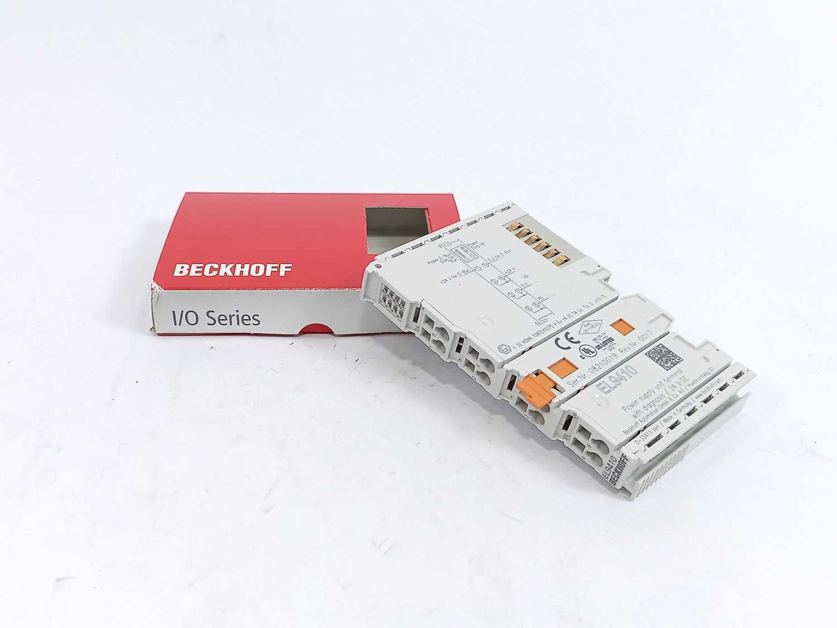 Beckhoff EL9410 Power Supply Unit Terminal with Diagnosis