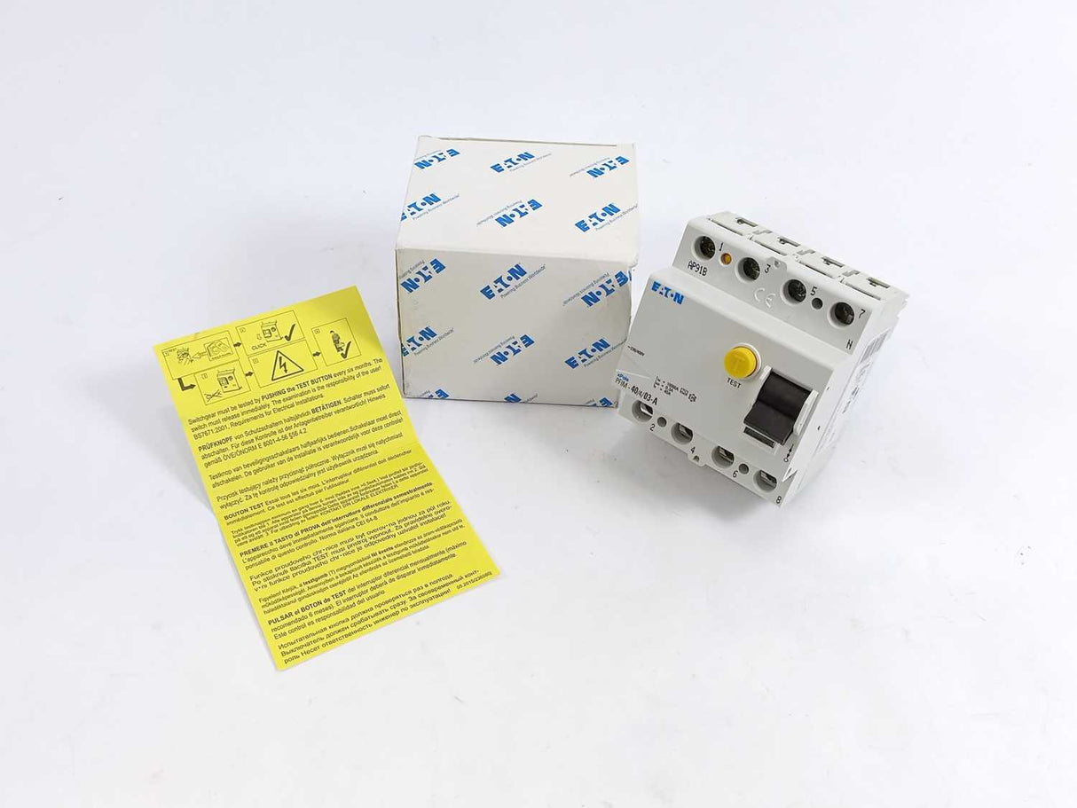 Eaton 235441 PFIM-40/4/03-A-MW Residual Current Circuit Breaker