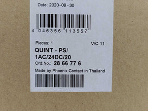 Phoenix Contact 2866776 QUINT-PS/1AC/24DC/20 Power Supply