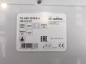 Els Spelsberg 10041201 252x162x90mm Enclosure TGABS2516-9-o