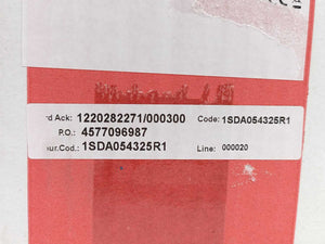 ABB 1SDA054325R1 Circuit Breaker T5N 400 PR221DS-LS/I In=400 4p F F