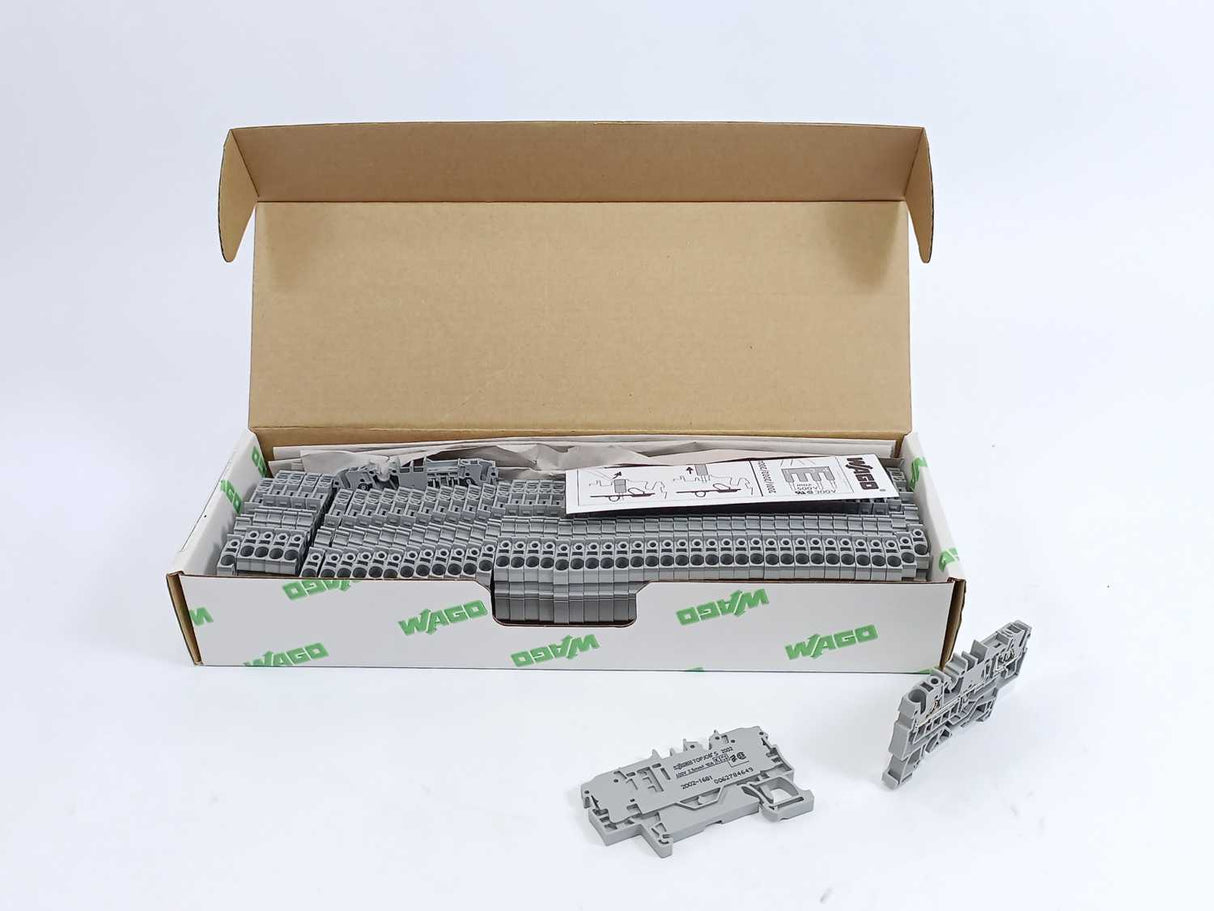 Wago 2002-1681 2-Conductor Fuse Terminal Block Batch 49pcs.