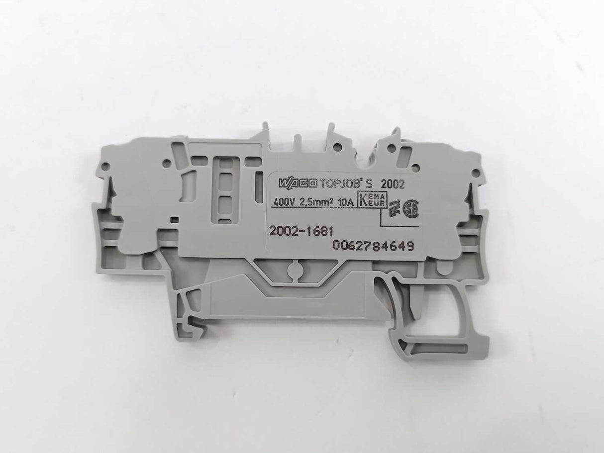 Wago 2002-1681 2-Conductor Fuse Terminal Block Batch 49pcs.