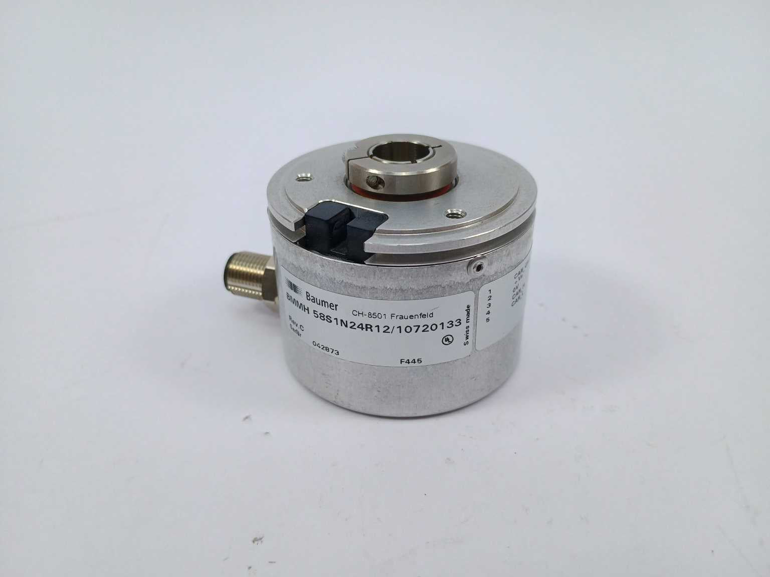 Baumer BMMH 58S1N24R12/10720133 Encoder Rev. C 58S1N24 Baumer BMMH 58S1N24R12/10720133 Encoder Rev. C 58S1N24