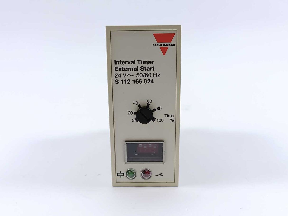 Carlo Gavazzi S112166024 / S 112 166 024 24 VDC  Start 0 - 100 %