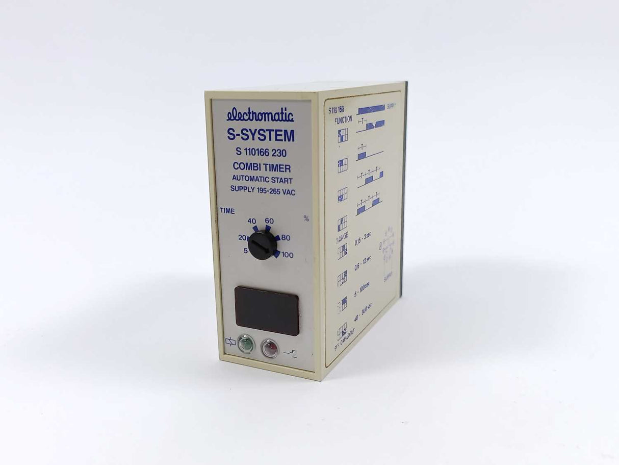Carlo Gavazzi S 110 166 230 / S110166230 195-265 VAC Start 0-100 %