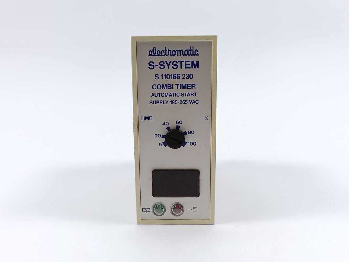 Carlo Gavazzi S 110 166 230 / S110166230 195-265 VAC Start 0-100 %