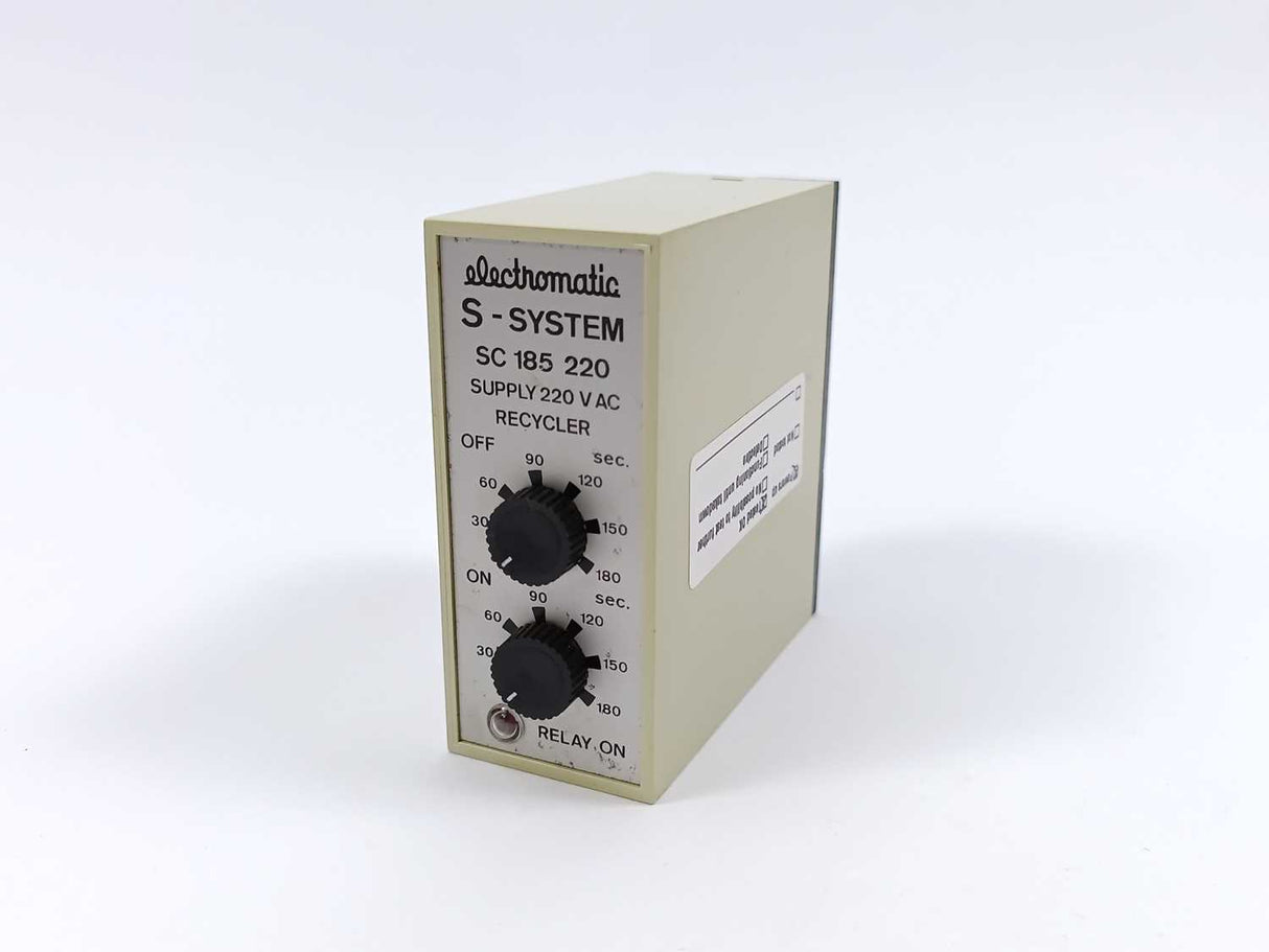 Electromatic SC 185 220 / SC185220  Recycler 220V AC