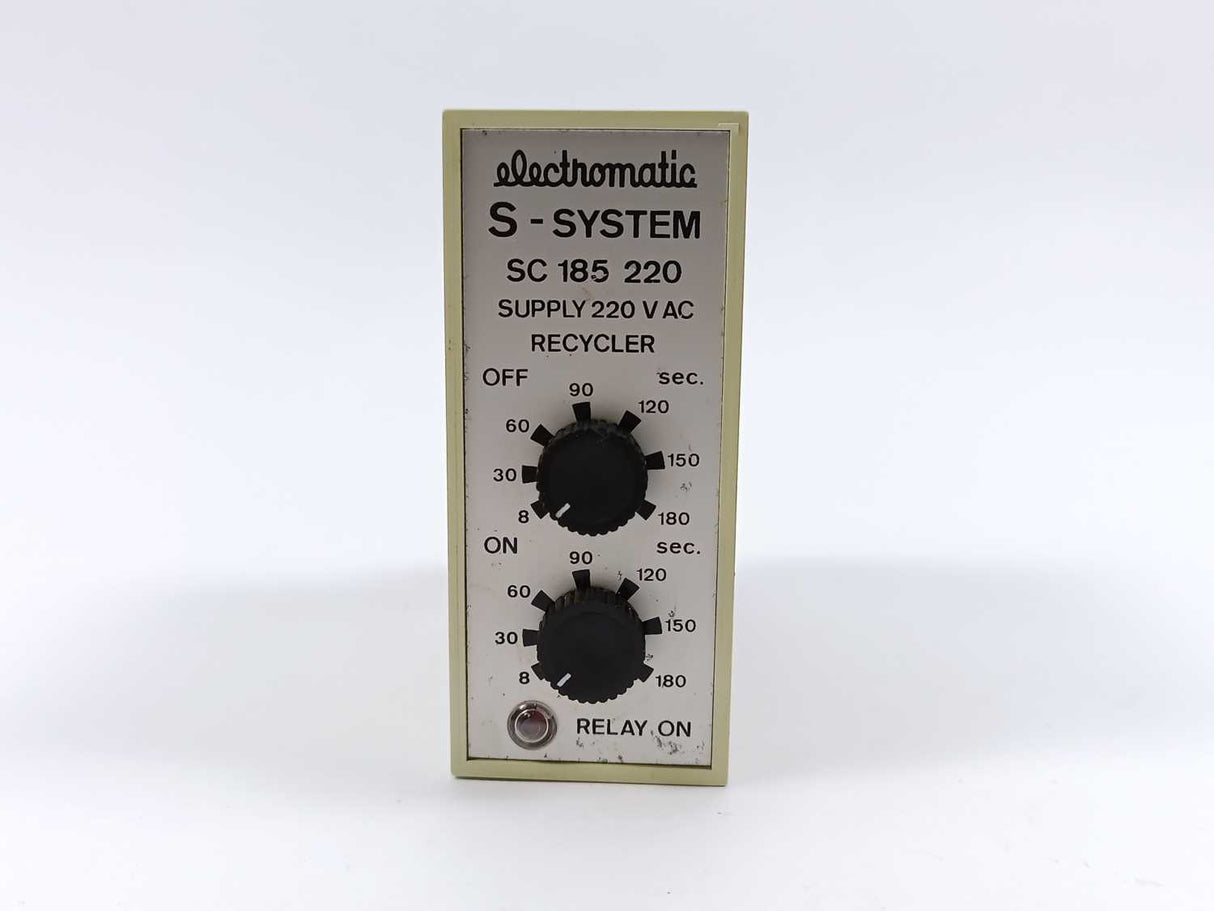 Electromatic SC 185 220 / SC185220  Recycler 220V AC