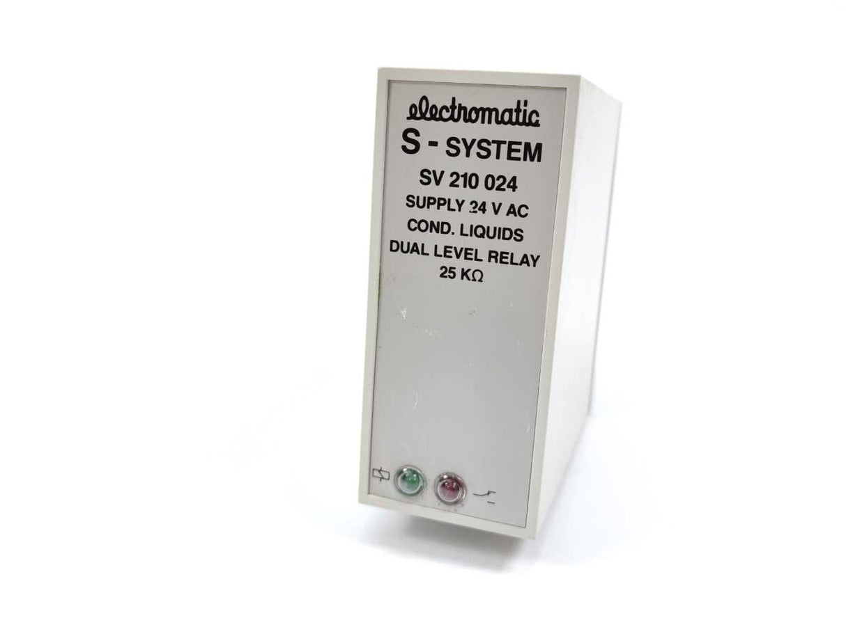Electromatic SV 210 024 COND. LIQUIDS DUAL LEVEL RELAY