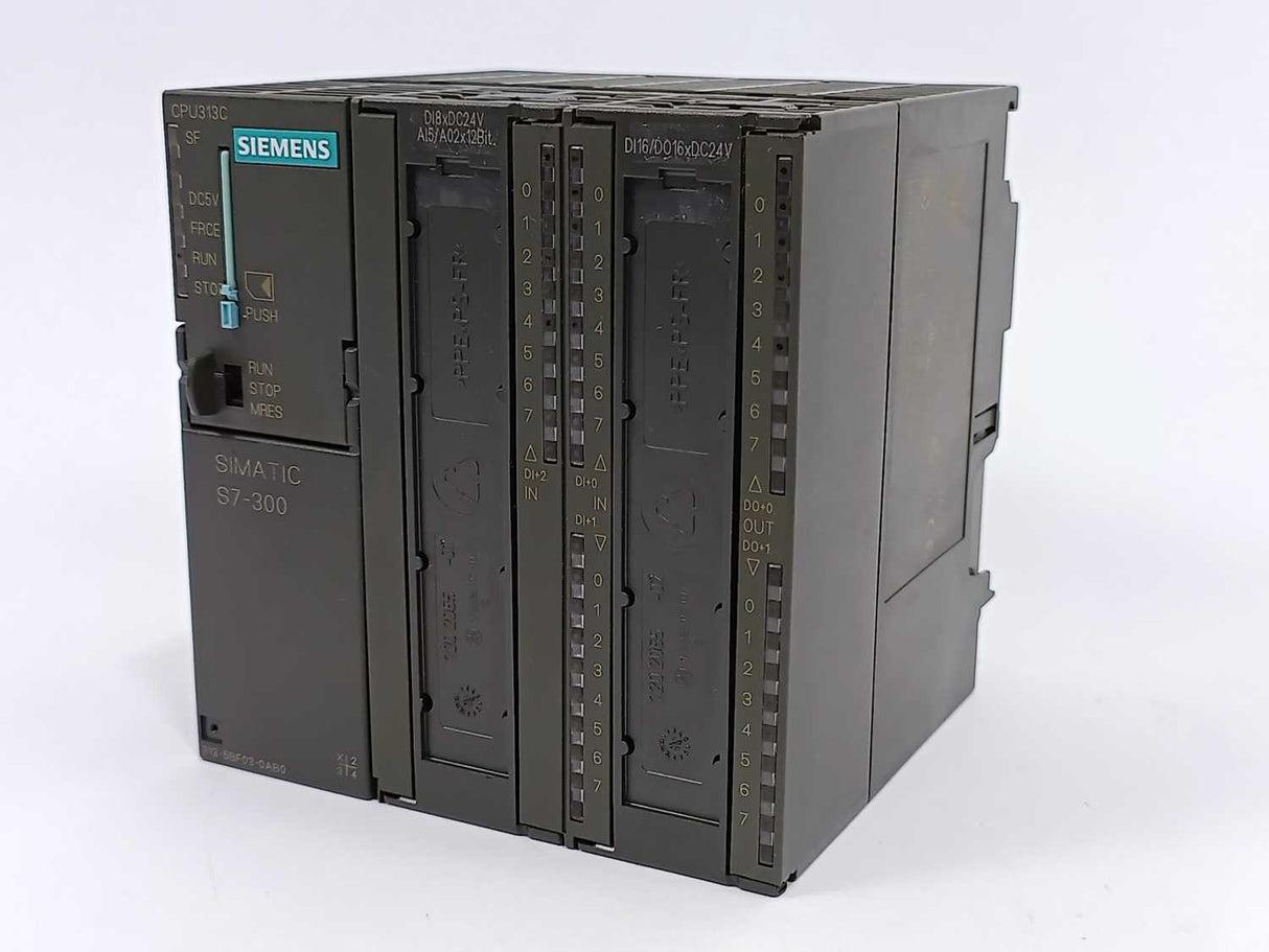 Siemens 6ES7 313-5BF03-0AB0 SIMATIC S7-300 CPU 313C w/ SD Card